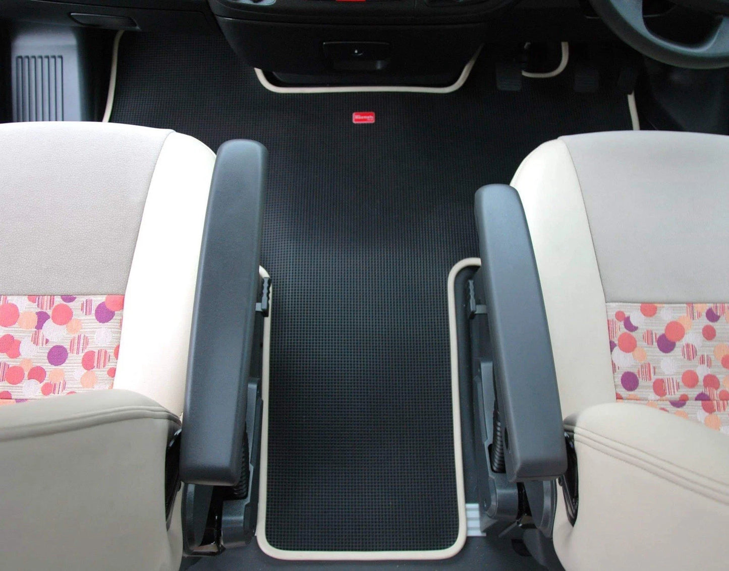 Fiat Ducato / Peugeot Boxer Cab Mat – Custom-Fit Rubber (2007 Onwards)