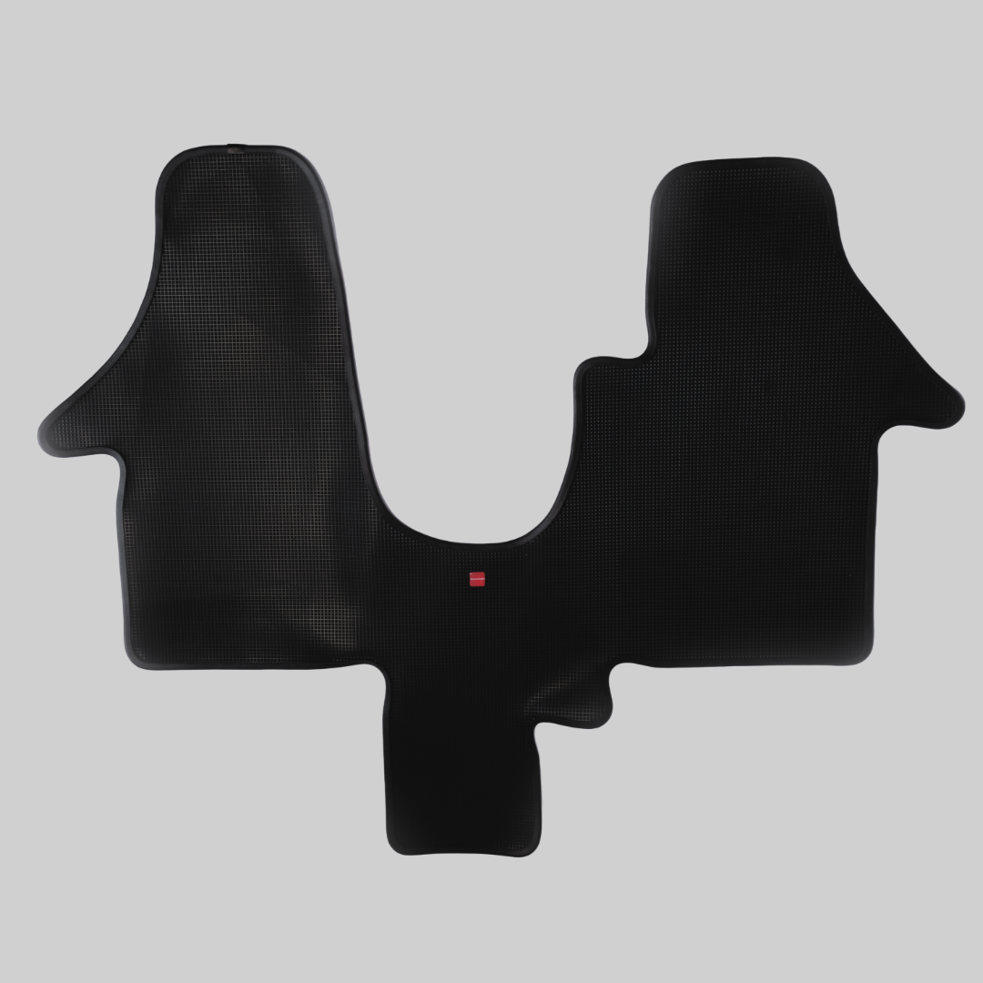 Custom-Fit Rubber Cab Mat – VW T5 / T6 (Two-Seater Models)